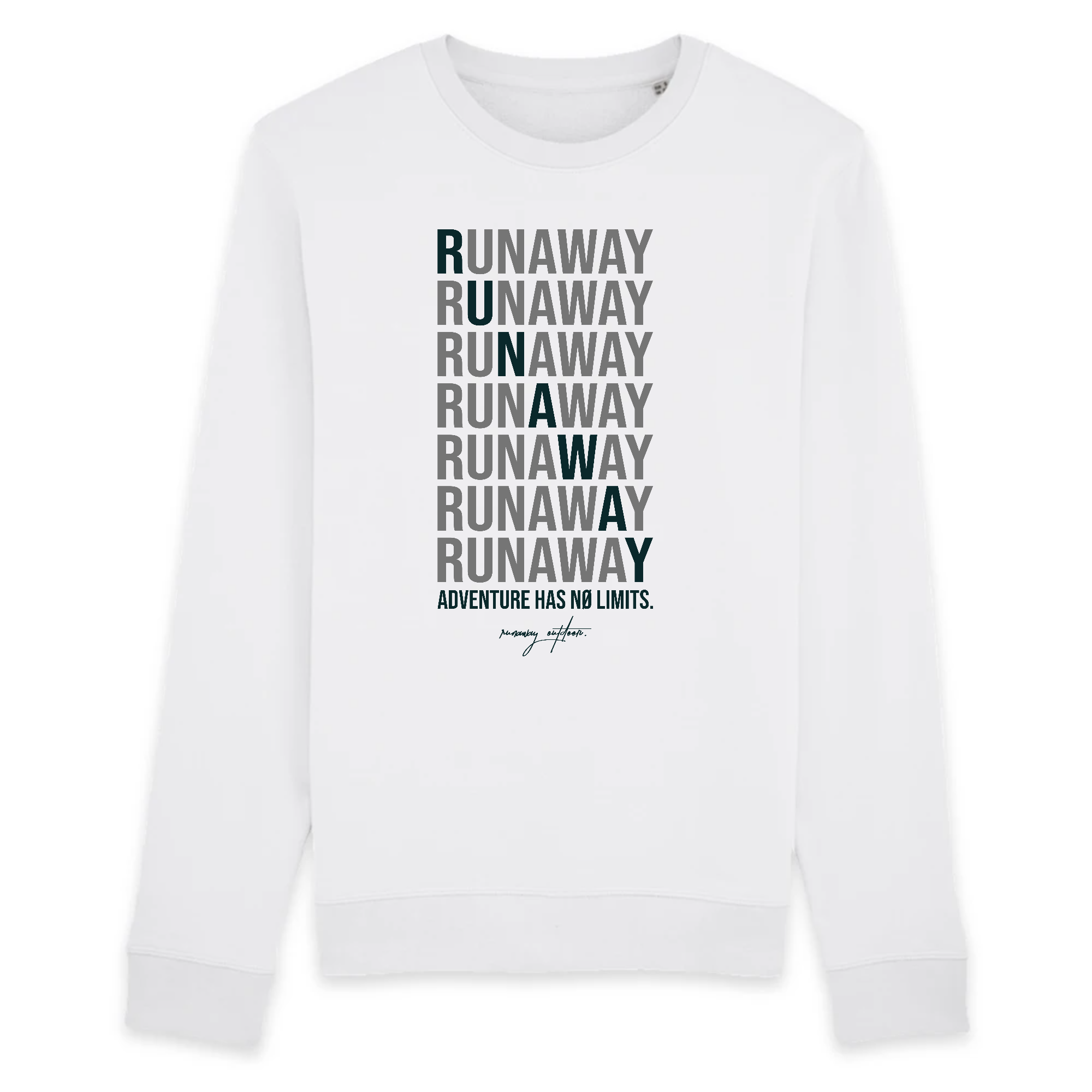 Sweat Runaway outdoor Street Blanc