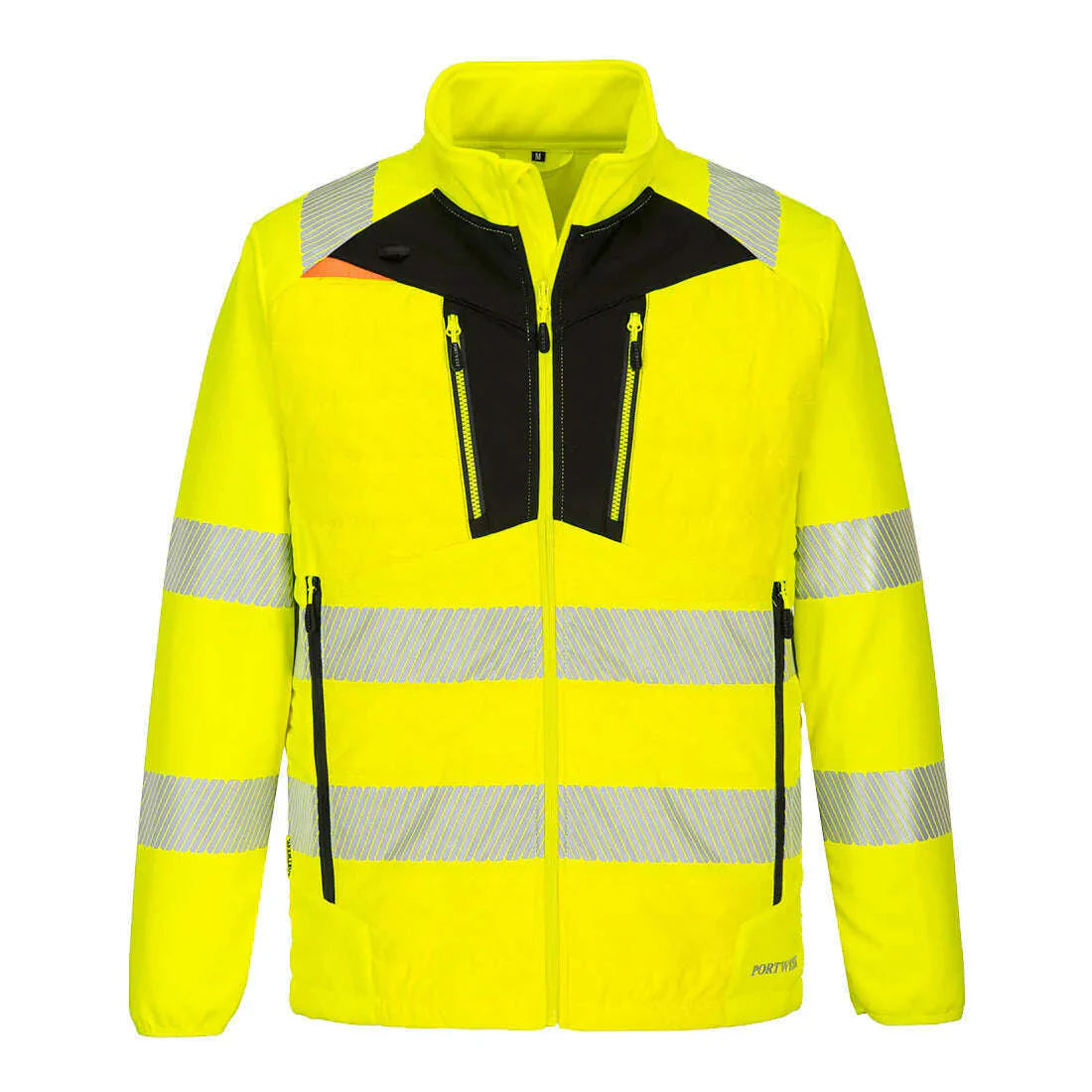 DX473 - DX4 Hi-Vis Hybrid Baffle Jacket. Portwest