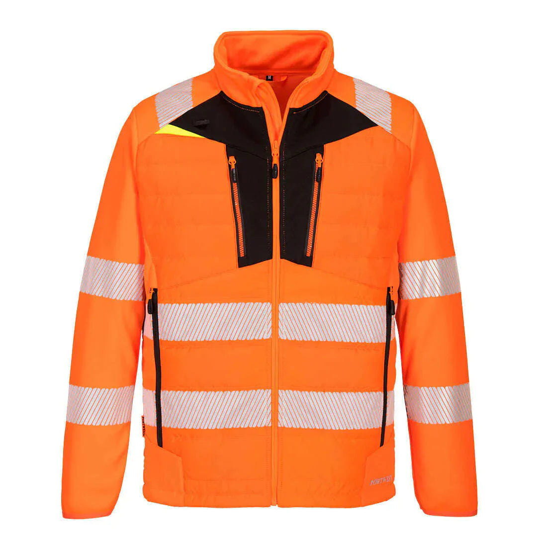 DX473 - DX4 Hi-Vis Hybrid Baffle Jacket. Portwest