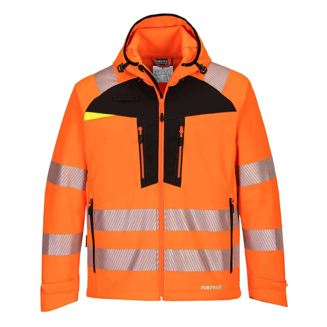 DX475 - DX4 Hi-Vis Softshell. Portwest