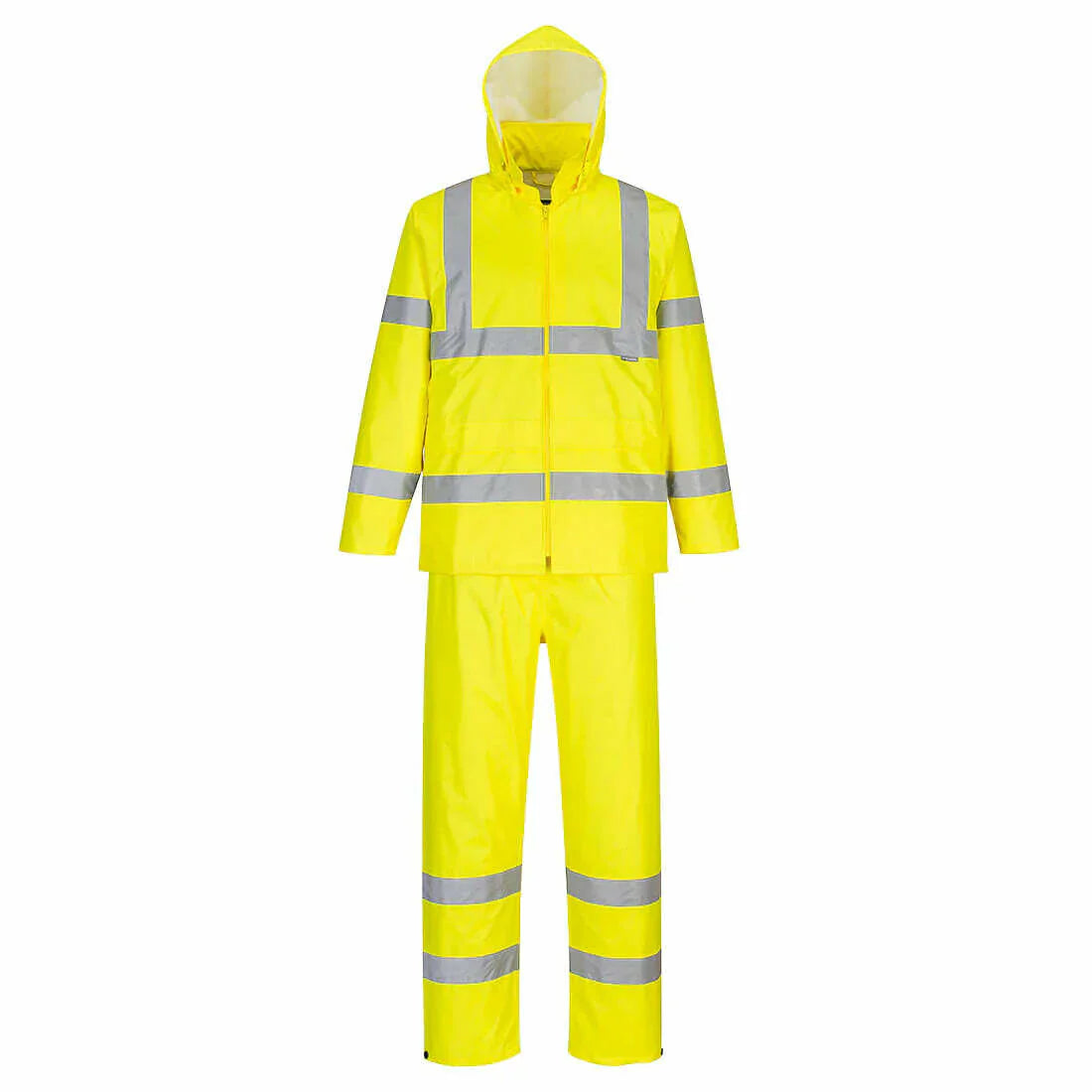 H448 - Hi-Vis packbart regnställ. Portwest