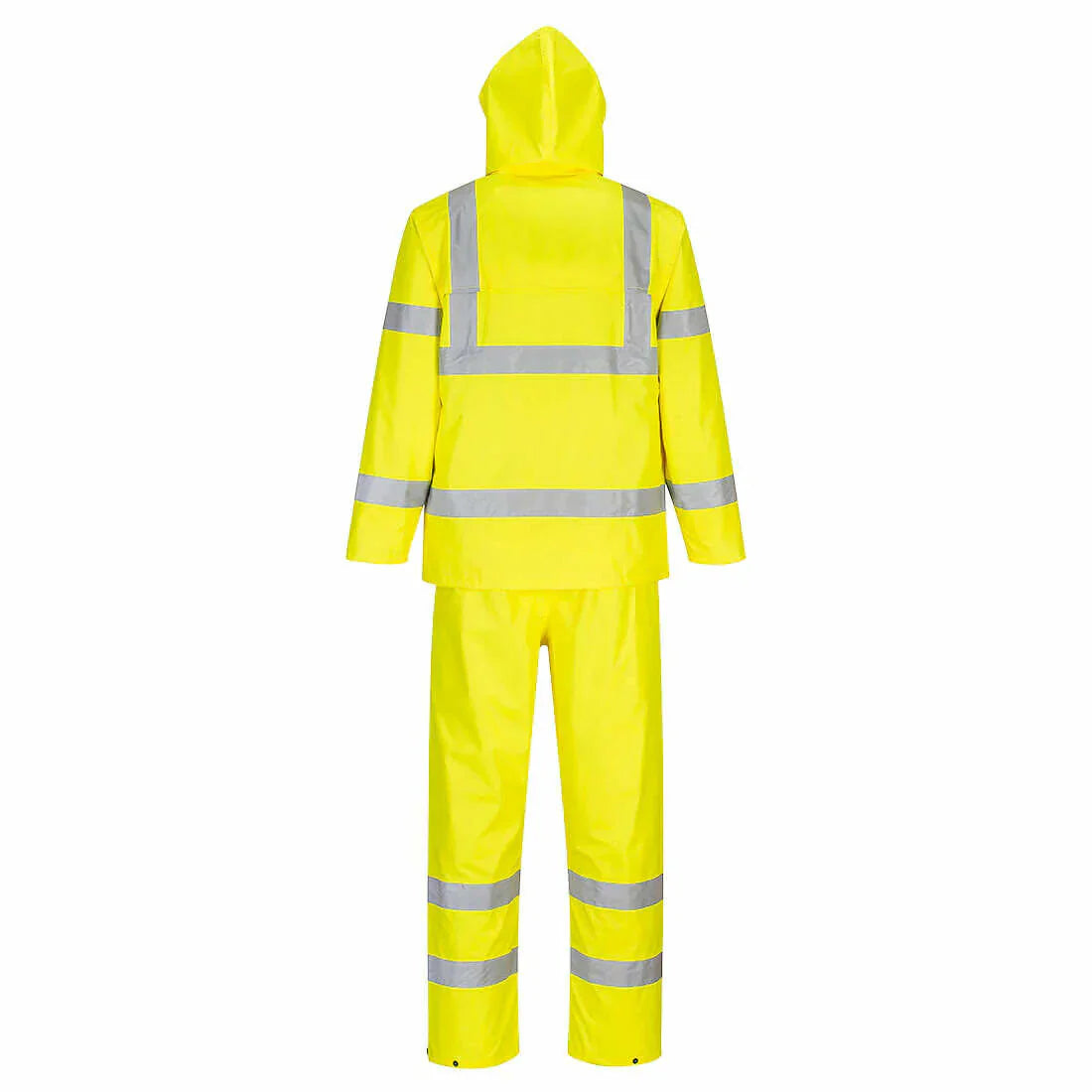 H448 - Hi-Vis packbart regnställ. Portwest