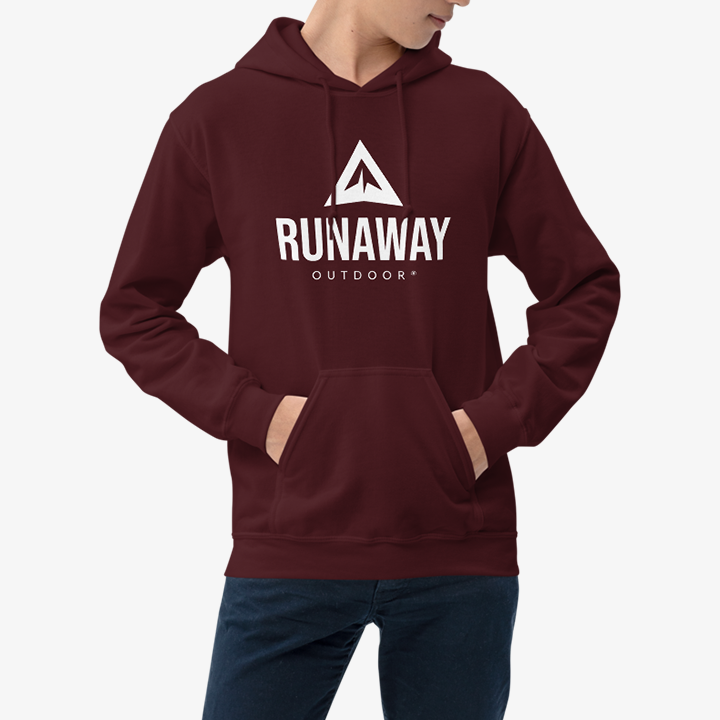 Hoodie Runaway Original Bordeaux pour homme