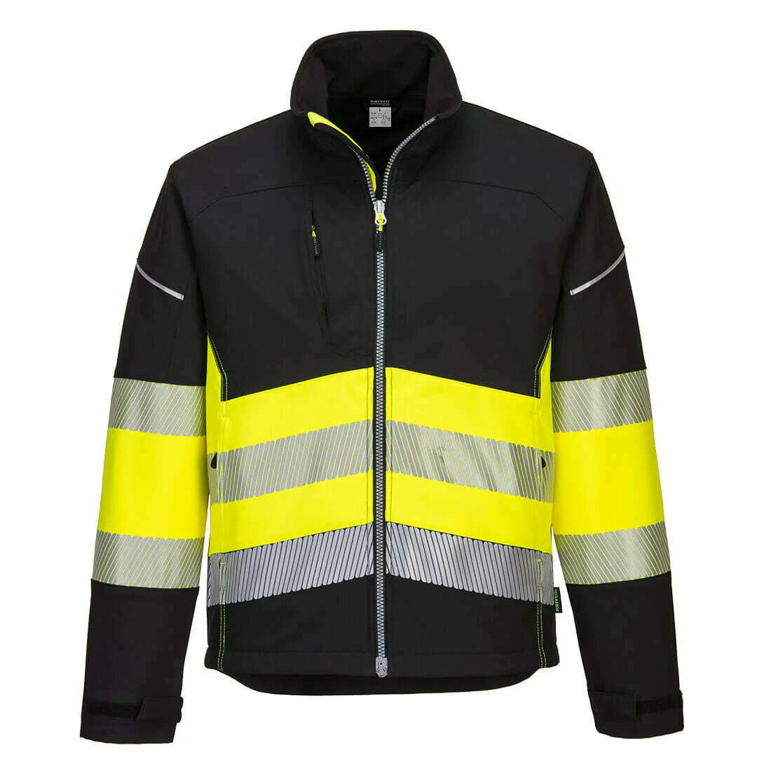 PW375 - PW3 Hi-Vis Klass 1 Softshell Jacka (3L) Portwest