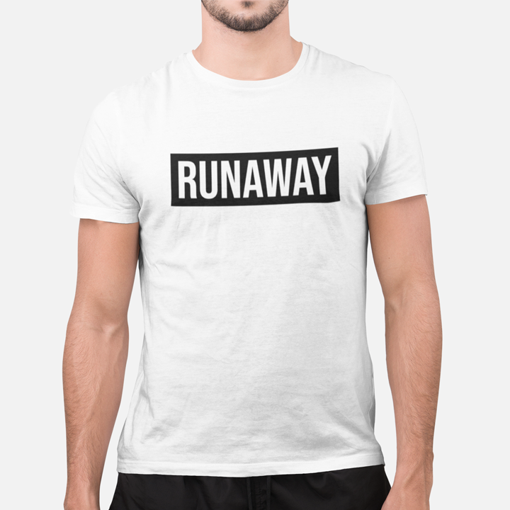 T-shirt Runaway Alpha Blanc pour homme