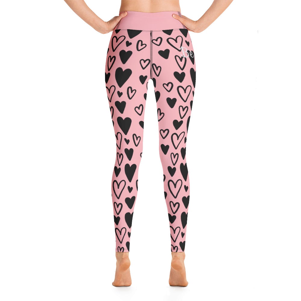 "Be You" - Leggings - KÄRLEK ROSA