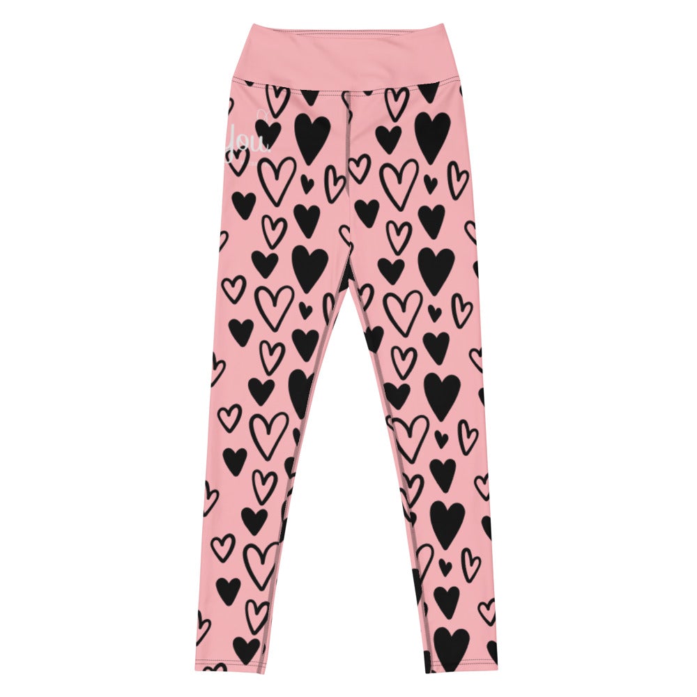 "Be You" - Leggings - KÄRLEK ROSA