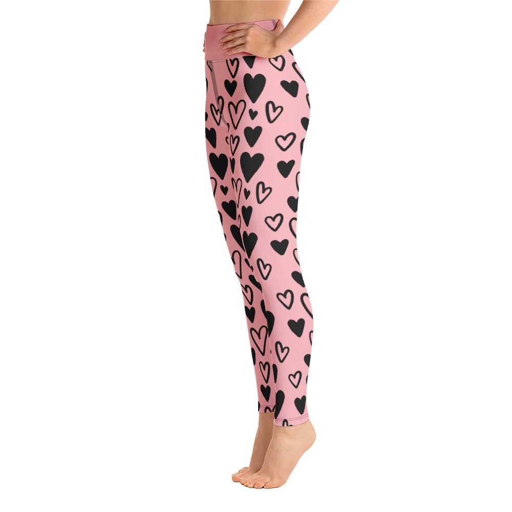 "Be You" - Leggings - KÄRLEK ROSA